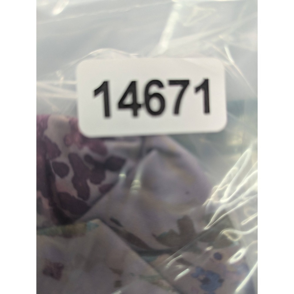 Nine Britton Dress Women's 1X Floral Print Sleeveless Tie Straps - Picture 7 of 7